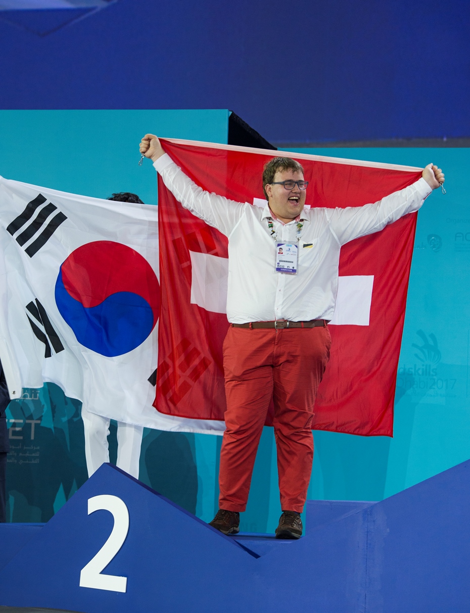 Jannic Schären – Vizeweltmeister an den WorldSkills 2017