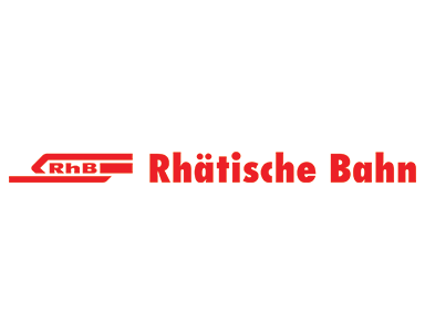 Logo Rhätische Bahn (RhB) – Kunde der Telma AG